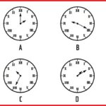 Dit raadsel lukt bijna niemand niet: Welke van deze klokken is de afwijkende?